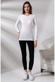 19646 KADIN UZUN KOL BİSİKLET YAKA BADY 19646 KADIN UZUN KOL BİSİKLET YAKA BADY