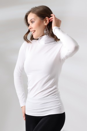 19833 KADIN UZUN KOL TAM BALIKCI YAKA BADY  19833 KADIN UZUN KOL TAM BALIKCI YAKA BADY