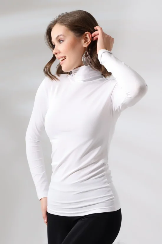 19833 BAYAN UZUN KOL TAM BALIKCI YAKA BADY 19833 BAYAN UZUN KOL TAM BALIKCI YAKA BADY