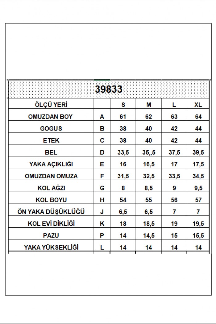 39833 - 3LÜ PAKET BAYAN UZUN KOL TAM BALIKCI YAKA BADY 