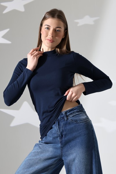 19939 KADIN UZUN KOL YARIM BALIKCI YAKA BADY