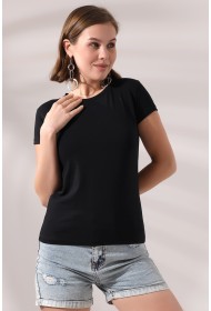 21060  KADIN KISA KOL BİSİKLET YAKA BADY 