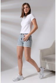 21066 KADIN KISA KOL CEPLİ LYC PİS BİSİKLET YAKA BADY 21066 KADIN KISA KOL CEPLİ LYC PİS BİSİKLET YAKA BADY