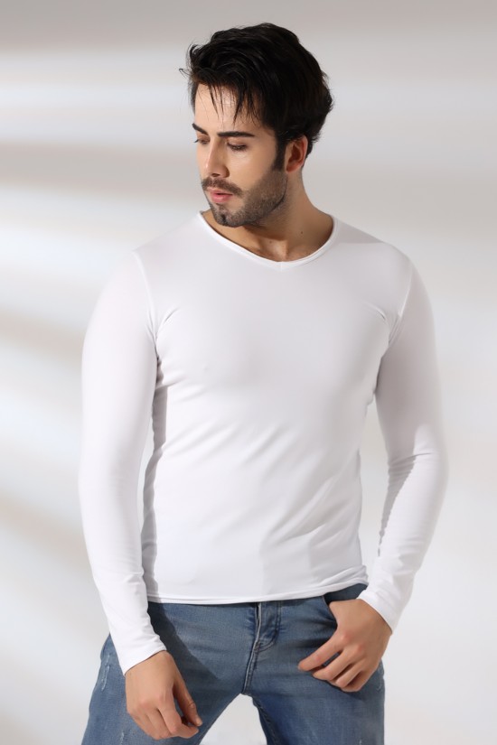 19699 ERKEK SLİM FİT UZUN KOL V YAKA PİS DİKİMLİ BADY 19699 ERKEK SLİM FİT UZUN KOL V YAKA PİS DİKİMLİ BADY