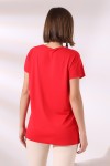 19410 BAYAN KISA KOL SALAŞ V YAKA VSK TSHIRT 19410 BAYAN KISA KOL SALAŞ V YAKA VSK TSHIRT