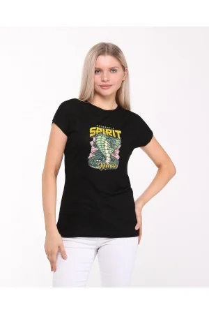 20602 SPİRİT COBRA BASK. KADIN KISA KOLU BEDENDE VSK TSHIRT