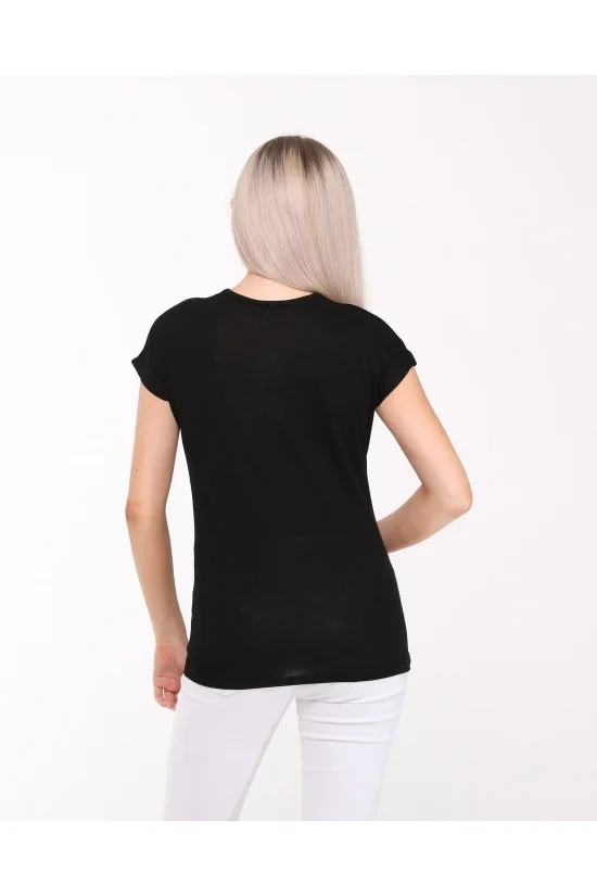 20602 SPİRİT COBRA BASK. BAYAN KISA KOLU BEDENDE VSK TSHIRT