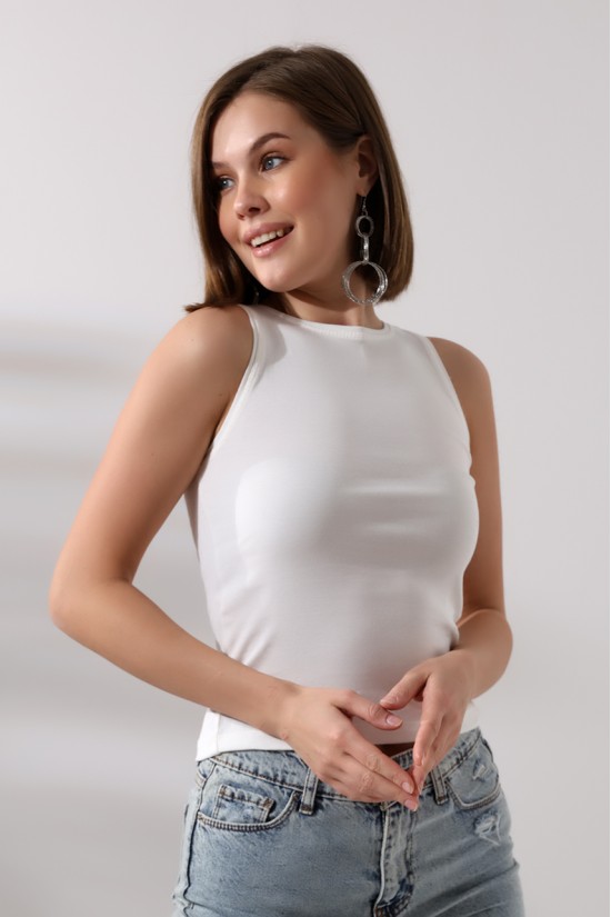 21561 BAYAN KOLSUZ LİKRASIZ RİB PAMUKLU KOLSUZ ATLET 21561 BAYAN KOLSUZ LİKRASIZ RİB PAMUKLU KOLSUZ ATLET