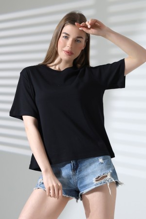 21964 KADIN PENYE COMP LİKRASIZ RİB PAMUKLU KISA KOL  BİSİKLET YAKA TSHIRT 21964 KADIN PENYE COMP LİKRASIZ RİB PAMUKLU KISA KOL  BİSİKLET YAKA TSHIRT