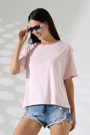 21964 KADIN PENYE COMP LİKRASIZ RİB PAMUKLU KISA KOL  BİSİKLET YAKA TSHIRT 21964 KADIN PENYE COMP LİKRASIZ RİB PAMUKLU KISA KOL  BİSİKLET YAKA TSHIRT