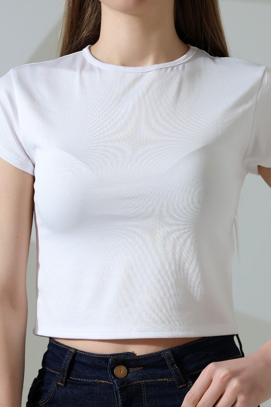 21974 KADIN FULL LYC MİKRO BİSİKLET YAKA TSHIRT 21974 KADIN FULL LYC MİKRO BİSİKLET YAKA TSHIRT