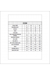 22288 KADIN ETEĞİ EĞİK VE DANTELLİ VE YIRTMAÇLI OVERSİZE KISA KOL TSHIRT 