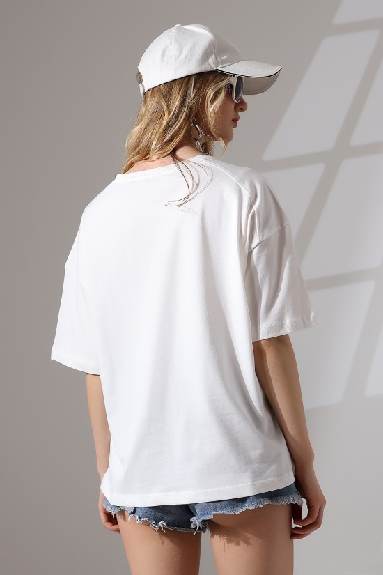 21669 KADIN KALIN FAYN PENYE COMPACK OMUZ PARÇALI KISA KOL GENİŞ SALAŞ TSHIRT 21669 KADIN KALIN FAYN PENYE COMPACK OMUZ PARÇALI KISA KOL GENİŞ SALAŞ TSHIRT