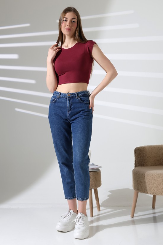 21932 KADIN KISA KOLU BEDENDE BİSİKLET YAKA FULLLYC VORTEKSVSKRİBANA KISA CROP TSHIRT 21932 KADIN KISA KOLU BEDENDE BİSİKLET YAKA FULLLYC VORTEKSVSKRİBANA KISA CROP TSHIRT