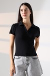 22023 KADIN FULL LYC RİBANA GÖMLEK YAKA PATLI KISA KOL TSHIRT 22023 KADIN FULL LYC RİBANA GÖMLEK YAKA PATLI KISA KOL TSHIRT