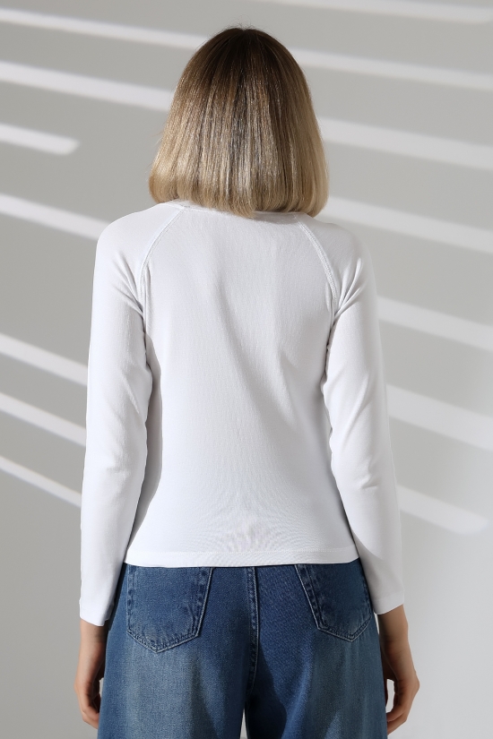 22025 KADIN KARYOKALI REGLAN UZUN KOL UZUN PATLI 5 FÜĞMELİ FULL LYC RİBANA TSHIRT 22025 KADIN KARYOKALI REGLAN UZUN KOL UZUN PATLI 5 FÜĞMELİ FULL LYC RİBANA TSHIRT