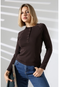 22025 KADIN KARYOKALI REGLAN UZUN KOL UZUN PATLI 5 FÜĞMELİ FULL LYC RİBANA TSHIRT 22025 KADIN KARYOKALI REGLAN UZUN KOL UZUN PATLI 5 FÜĞMELİ FULL LYC RİBANA TSHIRT