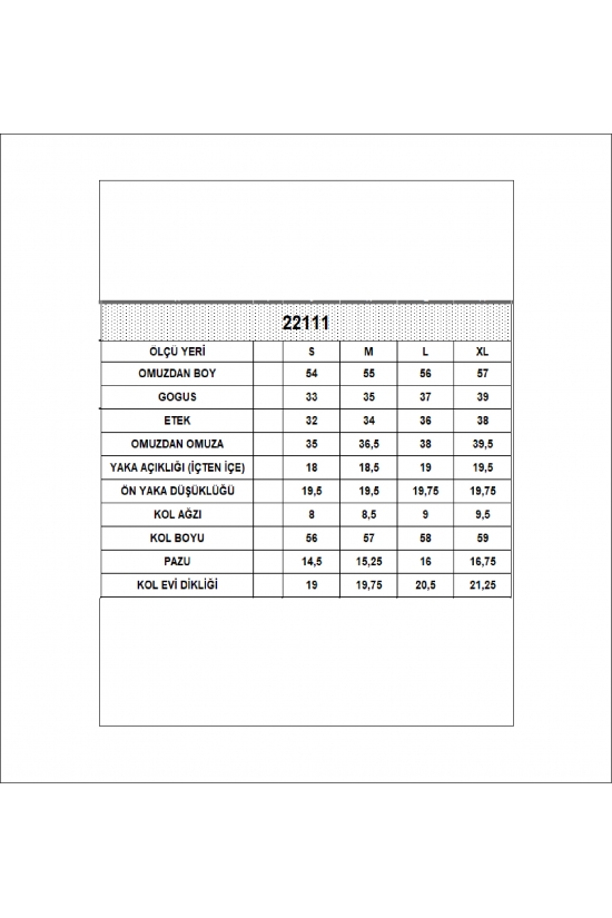 22111 KADIN JAKARLI VİYANA UZUN KOL V YAKA TSHIRT