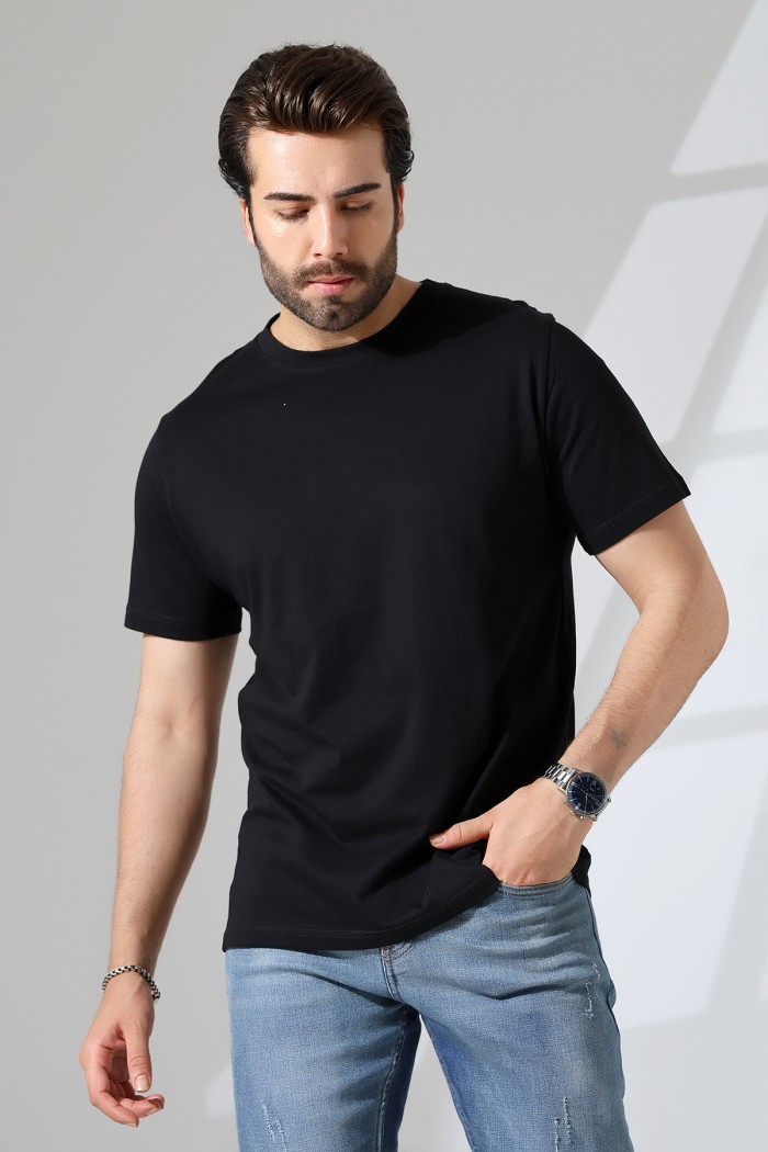 31751 3'LÜ PAKET  ERKEK BASİC COMFORT FİT  KISA KOL BİSİKLET YAKA PAMUKLU TSHIRT 