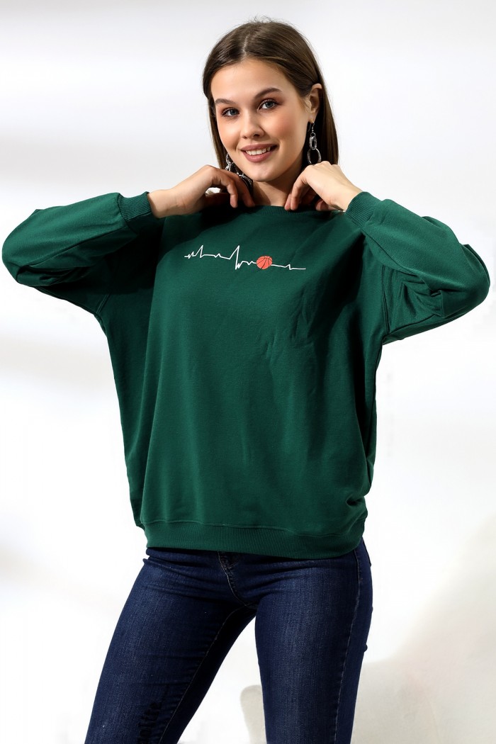 21211 RİTİM BASKET TOPU BASK. BAYAN OVERSİZE 2İP SALAŞ GENİŞ SWETSHIRT 21211 RİTİM BASKET TOPU BASK. BAYAN OVERSİZE 2İP SALAŞ GENİŞ SWETSHIRT