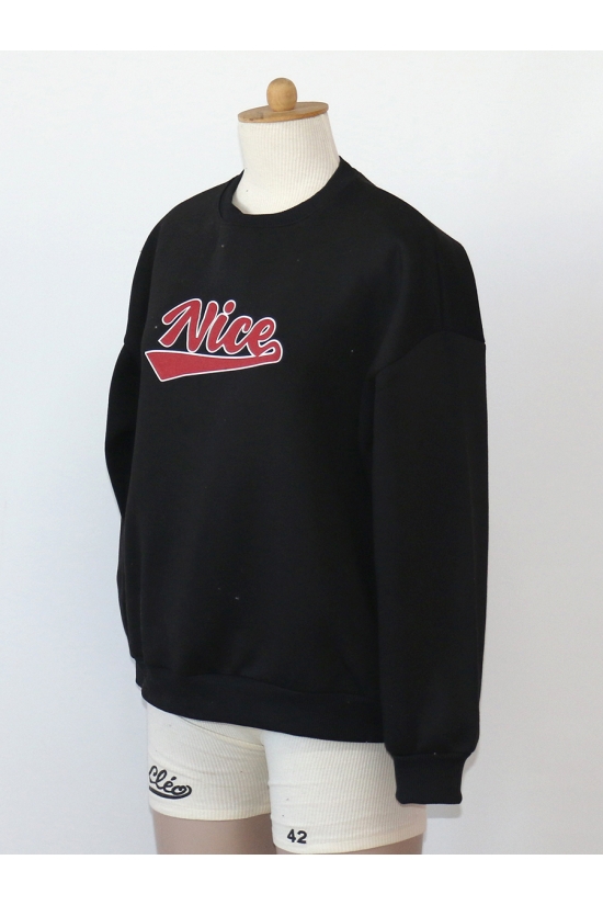 21454 NİCE BASK.ARKA YANIDA NİCE BASKILI BAYAN ŞARDONLU 3 İP BİSİKLET YAKA GENİŞ SALAŞ OVERSİZE SWETSHIRT 21454 NİCE BASK.ARKA YANIDA NİCE BASKILI BAYAN ŞARDONLU 3 İP BİSİKLET YAKA GENİŞ SALAŞ OVERSİZE SWETSHIRT