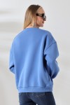 21616 KADIN 3 İP PENYE COMPACK ŞARDONLU OMUZLARI PARÇALI BİSİKLET YAKA SALAŞ OVERSİZE SWETSHIRT 21616 KADIN 3 İP PENYE COMPACK ŞARDONLU OMUZLARI PARÇALI BİSİKLET YAKA SALAŞ OVERSİZE SWETSHIRT