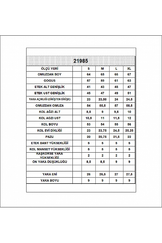 21985 KADIN 3 İP BİSİKLETVE GÖMLEK YAKALI SALAŞ GENİŞ SWETSHIRT