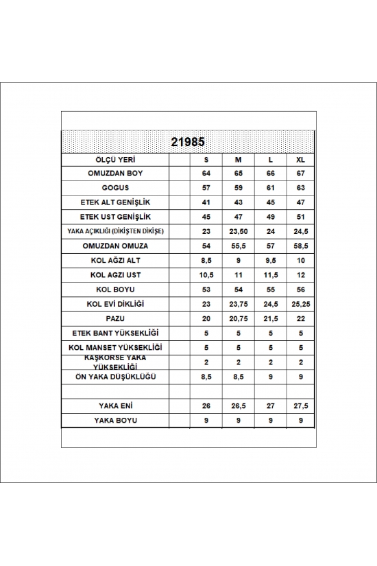 21985 KADIN 3 İP BİSİKLETVE GÖMLEK YAKALI SALAŞ GENİŞ SWEATSHIRT 21985 KADIN 3 İP BİSİKLETVE GÖMLEK YAKALI SALAŞ GENİŞ SWEATSHIRT
