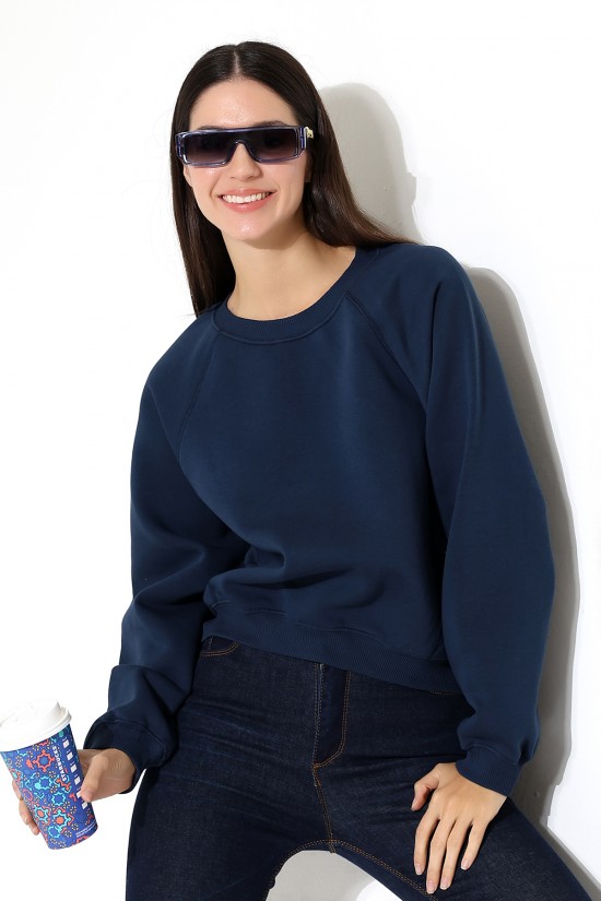 21973 KADIN 3 İP PENYE KOMPAKT ŞARDONLU KARYOKALI REGLAN KOL YANLARI KARYOKALI PARÇALI GENİŞ BİSİKLET YAKA SWEATSHIRT 21973 KADIN 3 İP PENYE KOMPAKT ŞARDONLU KARYOKALI REGLAN KOL YANLARI KARYOKALI PARÇALI GENİŞ BİSİKLET YAKA SWEATSHIRT