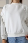 21970 KADIN 3 İP PENYE KOMPAKT ŞARDONLU REGLAN KOL KOLLARI KAŞGORE PARÇALI DİK BİSİKLET YAKA SWEATSHIRT 21970 KADIN 3 İP PENYE KOMPAKT ŞARDONLU REGLAN KOL KOLLARI KAŞGORE PARÇALI DİK BİSİKLET YAKA SWEATSHIRT