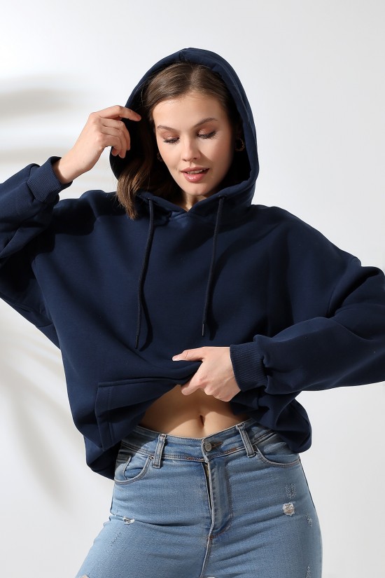 21615 KADIN 3 İP PENYE COMPACK ŞARDONLU SALAŞ OVERSİZE KAPŞONLU KANGURU CEPLİ SWETSHIRT 21615 KADIN 3 İP PENYE COMPACK ŞARDONLU SALAŞ OVERSİZE KAPŞONLU KANGURU CEPLİ SWETSHIRT