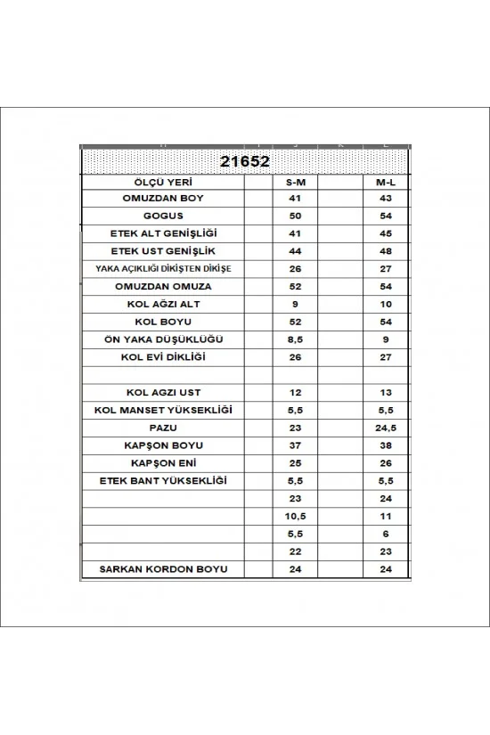 21652 KADIN 3 İP PENYE COMP. ŞARD. METAL FERMUARLI KAPŞONLU KANG CEPLİ GENİŞ SALAŞ KISA METAL FERM  SWEATSHIRT