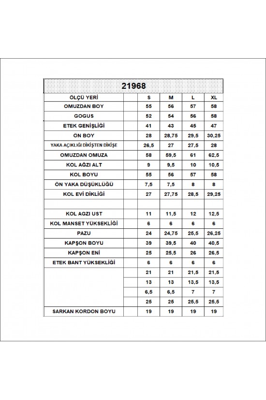 21968 KADIN 3 İP PENYE KOMPAKT ŞARDONLU SALAŞ ÖN ETEĞİ İÇE DOĞRU OVAL KAPŞONLU KANGURU CEPLİ SWEATSHIRT 21968 KADIN 3 İP PENYE KOMPAKT ŞARDONLU SALAŞ ÖN ETEĞİ İÇE DOĞRU OVAL KAPŞONLU KANGURU CEPLİ SWEATSHIRT