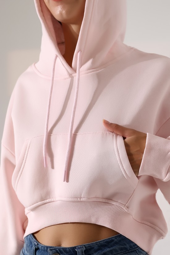 21968 KADIN 3 İP PENYE KOMPAKT ŞARDONLU SALAŞ ÖN ETEĞİ İÇE DOĞRU OVAL KAPŞONLU KANGURU CEPLİ SWEATSHIRT 21968 KADIN 3 İP PENYE KOMPAKT ŞARDONLU SALAŞ ÖN ETEĞİ İÇE DOĞRU OVAL KAPŞONLU KANGURU CEPLİ SWEATSHIRT