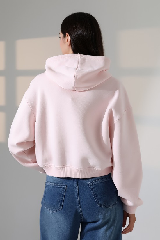 21968 KADIN 3 İP PENYE KOMPAKT ŞARDONLU SALAŞ ÖN ETEĞİ İÇE DOĞRU OVAL KAPŞONLU KANGURU CEPLİ SWEATSHIRT 21968 KADIN 3 İP PENYE KOMPAKT ŞARDONLU SALAŞ ÖN ETEĞİ İÇE DOĞRU OVAL KAPŞONLU KANGURU CEPLİ SWEATSHIRT