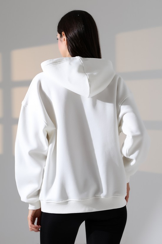 21966 KADIN 3 İP PENYE KOMPAKT ŞARDONLU SALAŞ OVERSİZE KAPŞONLU SWEATSHIRT 21966 KADIN 3 İP PENYE KOMPAKT ŞARDONLU SALAŞ OVERSİZE KAPŞONLU SWEATSHIRT