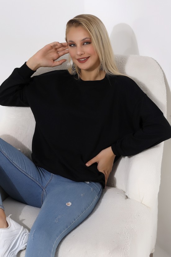 20814 BAYAN OVERSİZE 2İP SALAŞ GENİŞ SWETSHIRT 20814 BAYAN OVERSİZE 2İP SALAŞ GENİŞ SWETSHIRT