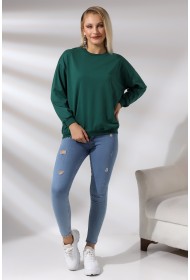 20814 KADIN OVERSİZE 2İP SALAŞ GENİŞ SWETSHIRT 20814 KADIN OVERSİZE 2İP SALAŞ GENİŞ SWETSHIRT