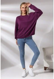 20814 KADIN OVERSİZE 2İP SALAŞ GENİŞ SWETSHIRT 20814 KADIN OVERSİZE 2İP SALAŞ GENİŞ SWETSHIRT