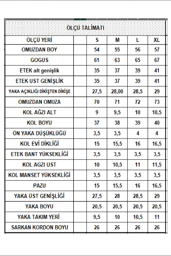 19127 KADIN FULL LYC HUVİS YÜZEYİ ŞARD. KMŞ TARZ YAKA ETEĞİ VE KOLLARI LAST. SWETSHİRT 