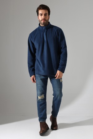 21855 ERKEK POLAR KUMAŞ KAMYONCU HAKİM YAKA SWEATSHIRT  21855 ERKEK POLAR KUMAŞ KAMYONCU HAKİM YAKA SWEATSHIRT