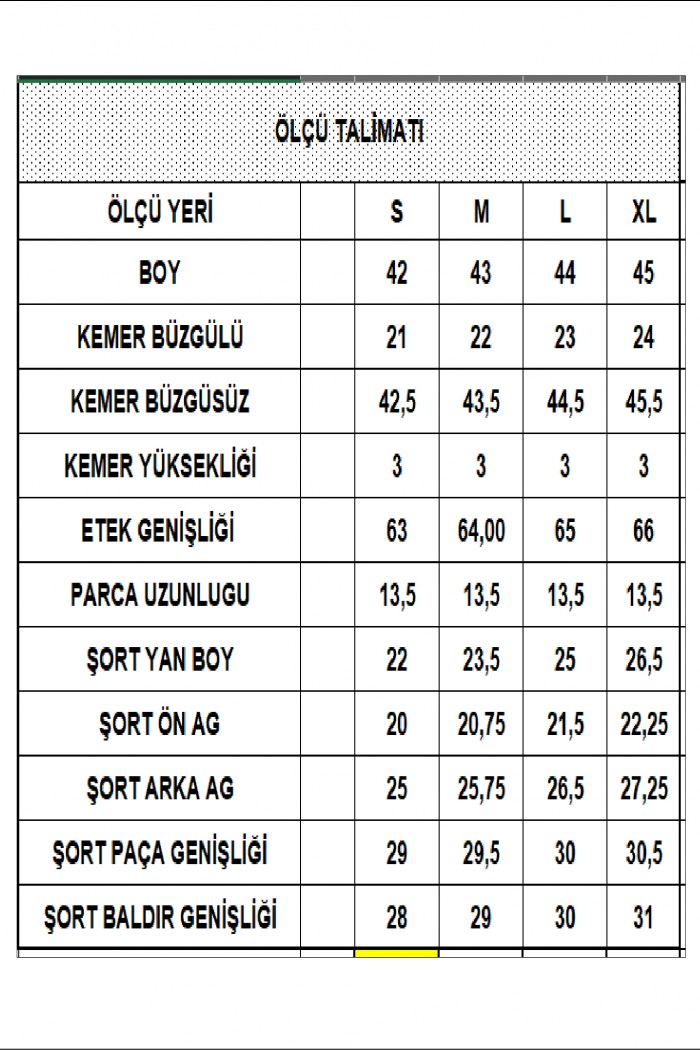 21135  BAYAN BÜRÜMCÜK YAN BELİ FERMUARLI ŞORTLU ETEK  