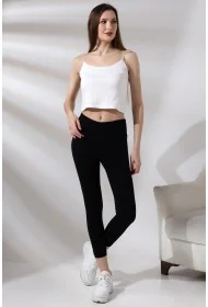 20514 KADIN KOMPAKT LYC DÜZ BİLEKTE TAYT 