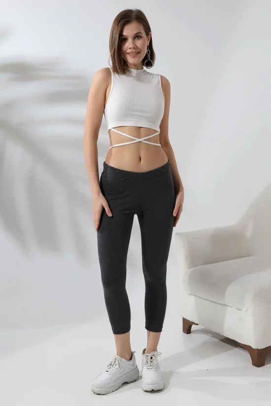 20514 BAYAN COMPACK LYC DÜZ BİLEKTE TAYT 