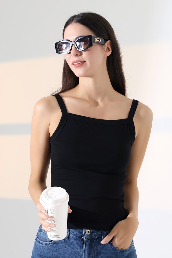 22018  KADIN LYC RİB KOMPAKT KAREYAKA KALIN BİYELİ ATLET 