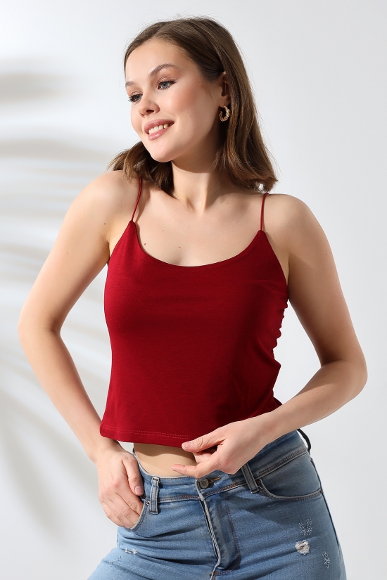 19282 BAYAN LASTİK İP ASKILIKISA TULUM ATLET 