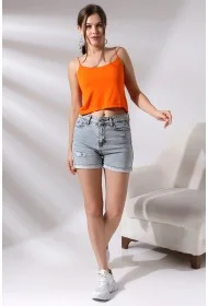 19282 KADIN LASTİK İP ASKILIKISA TULUM ATLET 