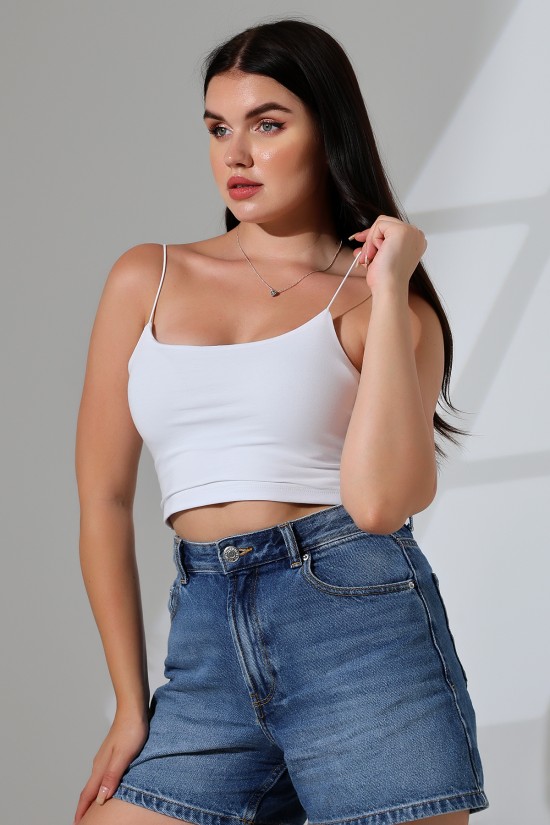 20544 BAYAN LYC COMP. LASTİK İP ASKILI BÜSTİYER KISA CROP TULUM ATLET 20544 BAYAN LYC COMP. LASTİK İP ASKILI BÜSTİYER KISA CROP TULUM ATLET