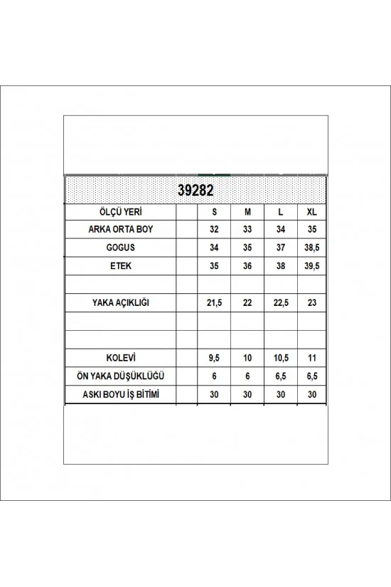 39282 - 3LÜ PAKET BAYAN LASTİK İP ASKILIKISA TULUM ATLET 