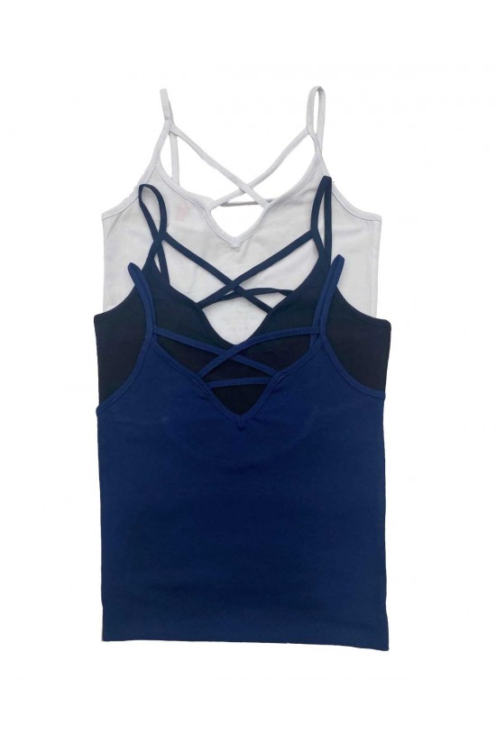 39093 - 3LÜ PAKET BAYAN ARKASI VE ÖNÜ BİYELİ İP ASKILI ATLET 39093 - 3LÜ PAKET BAYAN ARKASI VE ÖNÜ BİYELİ İP ASKILI ATLET